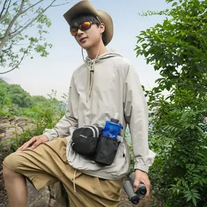 Outdoor-Sport-Laufgürteltasche mit Wasserflaschenhalter zum Wandern und Radfahren.