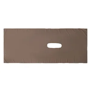 Élégant châle en mousseline marron uni avec encolure ronde, cape de mode pour femmes.