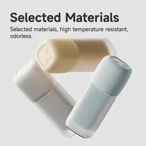 Minimalist portable travel toothbrush cup and toothpaste storage box set for travel