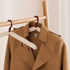 Draagbare opvouwbare reiskledinghanger met clips voor het drogen van kleding zonder vlekken