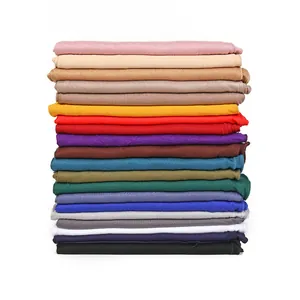 Stacked multi-colored modal scarves showing a wide range of breathable fabric options