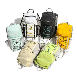 Lightweight outdoor hiking and cycling backpacks for sports and travel in various colors