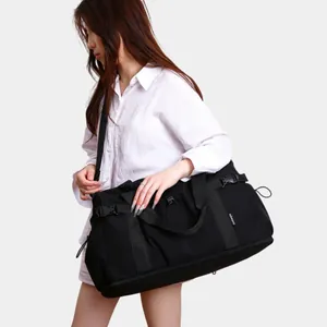 Sac de voyage grande capacité avec séparation sec-humide pour le sport et le fitness
