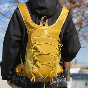 Zaino Outdoor Leggero per Escursionismo Ciclismo Arrampicata in Tessuto Oxford Colorato Traspirante Decompressivo Unisex