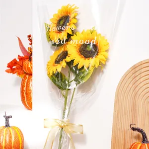 Bouquet di girasoli artificiali per decorazione autunnale fai-da-te
