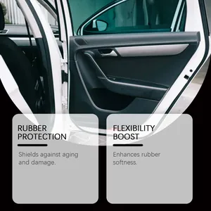 Rayhong Lubrificante Spray per Gomma Auto Manutenzione Gomma Automobilistica Rinnovamento Ammorbidente Spray Portatile per Strisce Sigillanti