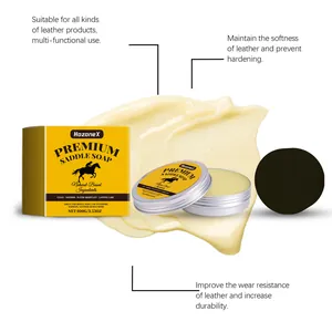 Kit de jabón natural HozoneX para la limpieza y nutrición de todo tipo de cueros