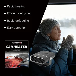 Φορητός θερμαντήρας αυτοκινήτου Hikmarion 12V για γρήγορη απόψυξη και ξεθάμπωμα