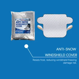 HOMONTH Housse de pare-brise de voiture anti-neige, protection givre pour berlines et SUV.