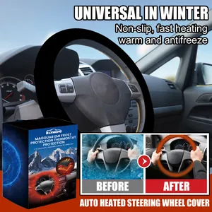 Universeller beheizter Lenkradbezug mit Schnellheizfunktion für das Autofahren im Winter