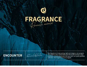 Professional marketing detail showing elegant long-lasting cologne car fragrance characteristics