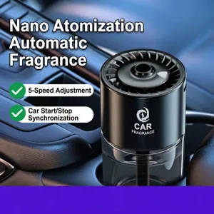 Difusor de Aromaterapia Inteligente para Coche Spray Automático Ambientador Con 5 Modos Atomizador Ultrasónico Coche