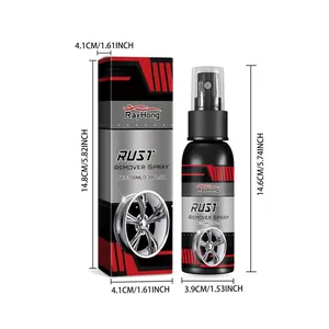 Rayhong car wheel rust remover spray, 100ml automotive rust cleaner and polish for metal surface.