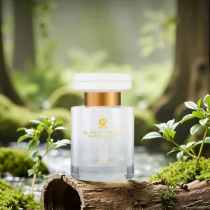 Premium Auto-Aromatherapie-Flasche mit goldenem Hals im Wald-Ambiente, 120ml Duft