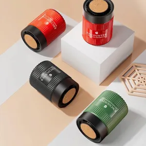 Luxury Car Air Freshener Solid Balm Long Lasting Fragrance Jar Encounter Series Vertical Stripe Car Perfume Decoration Ornament