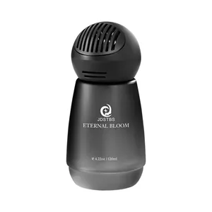 Luxe auto aromatherapie diffuser fles ETERNAL BLOOM matzwart 120ml interieur decor