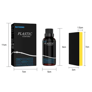 Kit di restauro plastica Rayhong con dimensioni dettagliate di flacone e spugna