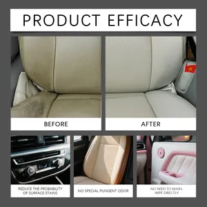 Toallitas de limpieza para interiores de coche para eliminar polvo y manchas sin necesidad de lavar.