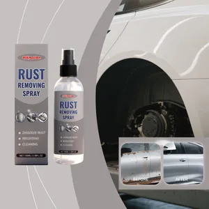 Effective car rust removing spray 100ml solution for automotive metal cleaning and brightening gloss