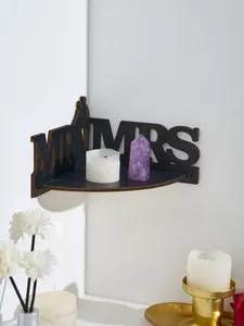 Wooden Corner Shelf Wall Mounted Wedding Decor Floating Shelves Home Living Room Decor