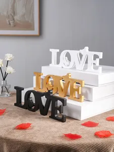 Ins style wedding butterfly love decorative letters romantic party ornament desktop decor