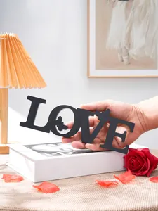 Wedding butterfly love letter decoration romantic party ornament black desktop decor item