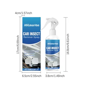 Hikmarion spray professionnel anti-insectes voiture 100ml, nettoyage doux peinture.