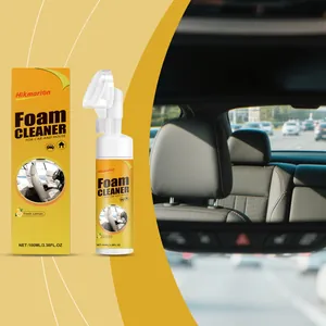 Hikmarion 100ml Schaumreiniger Zitronenduft für Autoinnenraum und Haushaltsreinigung