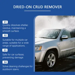 Spray nettoyant pour éliminer les résidus d'insectes et taches tenaces sur la carrosserie.