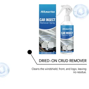 Spray anti-insectes voiture 100ml pour pare-brise peinture nettoyage sans residu
