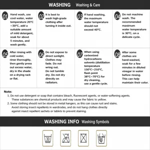 Instructions détaillées de lavage et d'entretien pour écharpes en soie et rubans.