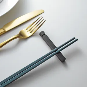 Reposapalillos de Acero Inoxidable 304 Soporte Minimalista para Cuchara de Metal Cepillado para Restaurante Hotel Decoración Cocina