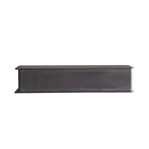 Vintage distressed rectangular metal-style toothpick box for home bar and hotel decor