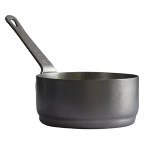 Premium 304 stainless steel measuring cup with vintage matte snow sand finish and long handle