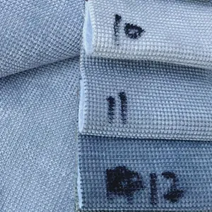 Muestras de tela de sofá de chenilla de color sólido engrosada premium para tapicería artesanal