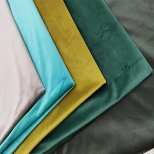 Hochwertige mehrfarbige Samtstoffmuster für Sofa-Polsterung und Heimtextilien DIY-Projekte