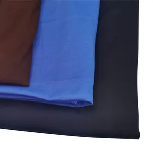 Tela de forro perchada de alta calidad en marrón azul y negro para cojines de sofá