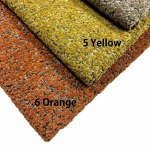 Hochwertiger doppelseitiger Chenille-Bouclé-Stoff für Sofas Vorhänge und Kissenbezüge