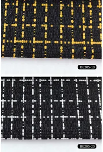 Coarse linen fabric texture detail close-up showing stylish grid patterns for bags and sofa.