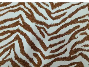 Dettaglio tessuto ciniglia jacquard zebra, tappezzeria divano e materiale fodera cuscino.