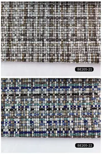 Coarse linen fabric woven material for bags, backpacks, cushions, and sofa covers.