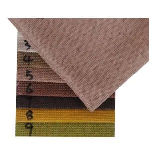 Thick chenille fabric swatches for sofa covers and DIY upholstery projects