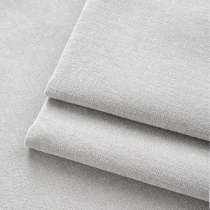 Tela de chenilla gruesa de color sólido con textura de terciopelo para hogar moderno