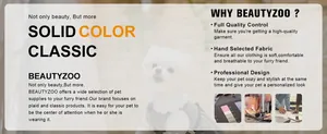 Pourquoi BEAUTYZOO : Qualité premium et design professionnel pour vêtements d'animaux