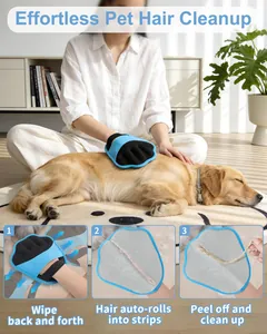 Instructions étape par étape pour utiliser le gant de toilettage pour chiens