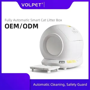 Automatic Intelligent Cat Litter Box Large Enclosed Self Cleaning Cat Toilet App Control Odor Removal Pet Supplies For Adult Cats