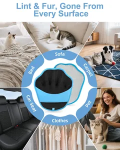 Gant de brossage pour animaux éliminant les poils sur canapé, lit et sièges de voiture