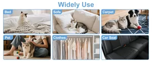 Gant de brossage pour animaux multi-usages pour lit, canapé, tapis et vêtements