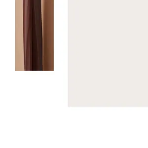 Close-up of premium brown silk square scarf showing luxurious fabric texture and sheen