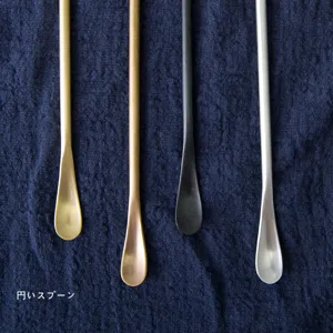 Japanese style 304 stainless steel long handle stirring spoons for coffee and cocktails